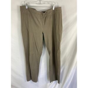 Chicos Olive Green Side Zip Pants size 3 Regular / XL